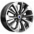Диски K&K Авиор 7x17 5*108 ET40 DIA65.1 Алмаз черный Литой купить с бесплатной доставкой в пункты выдачи в Петербурге